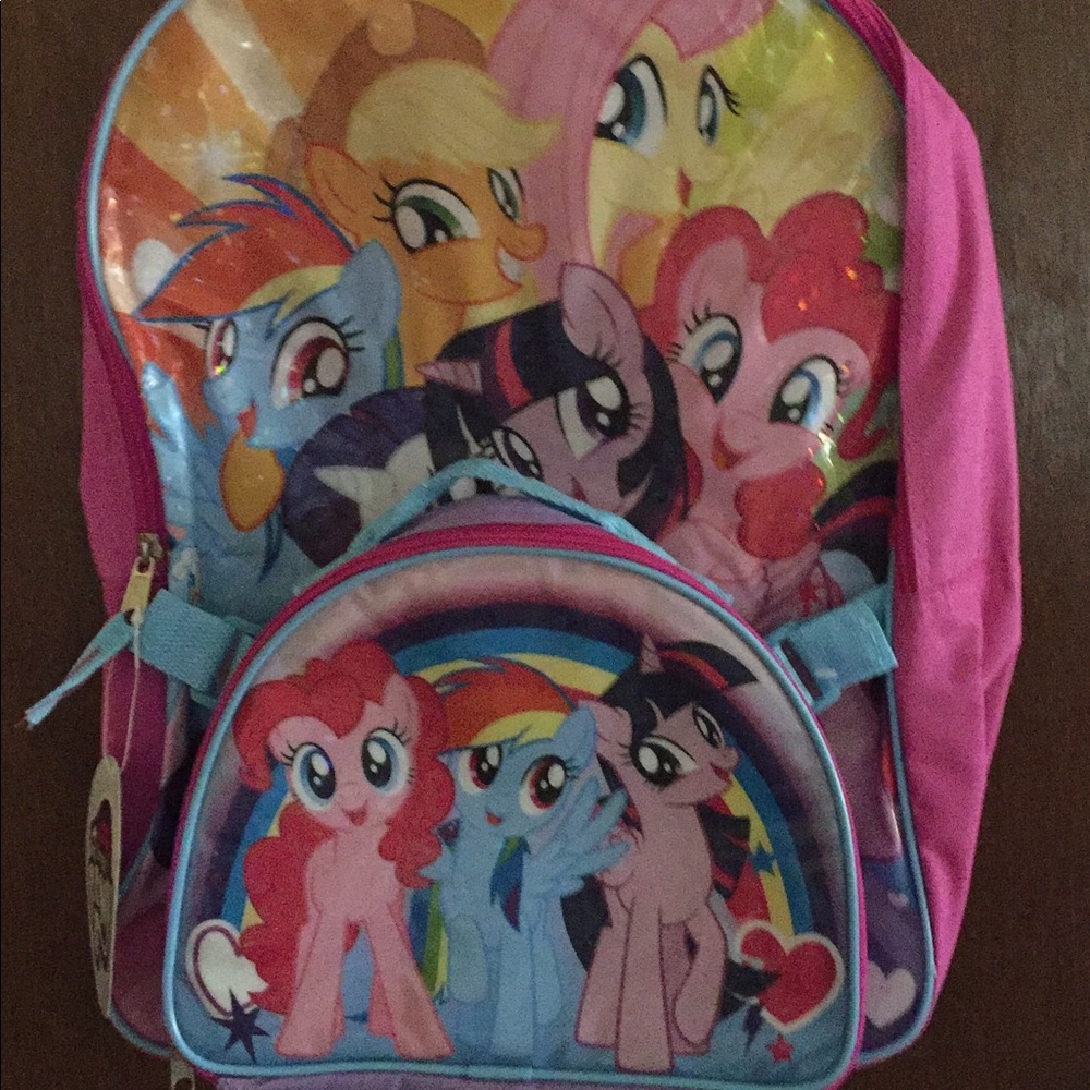 New My little pony school backpack